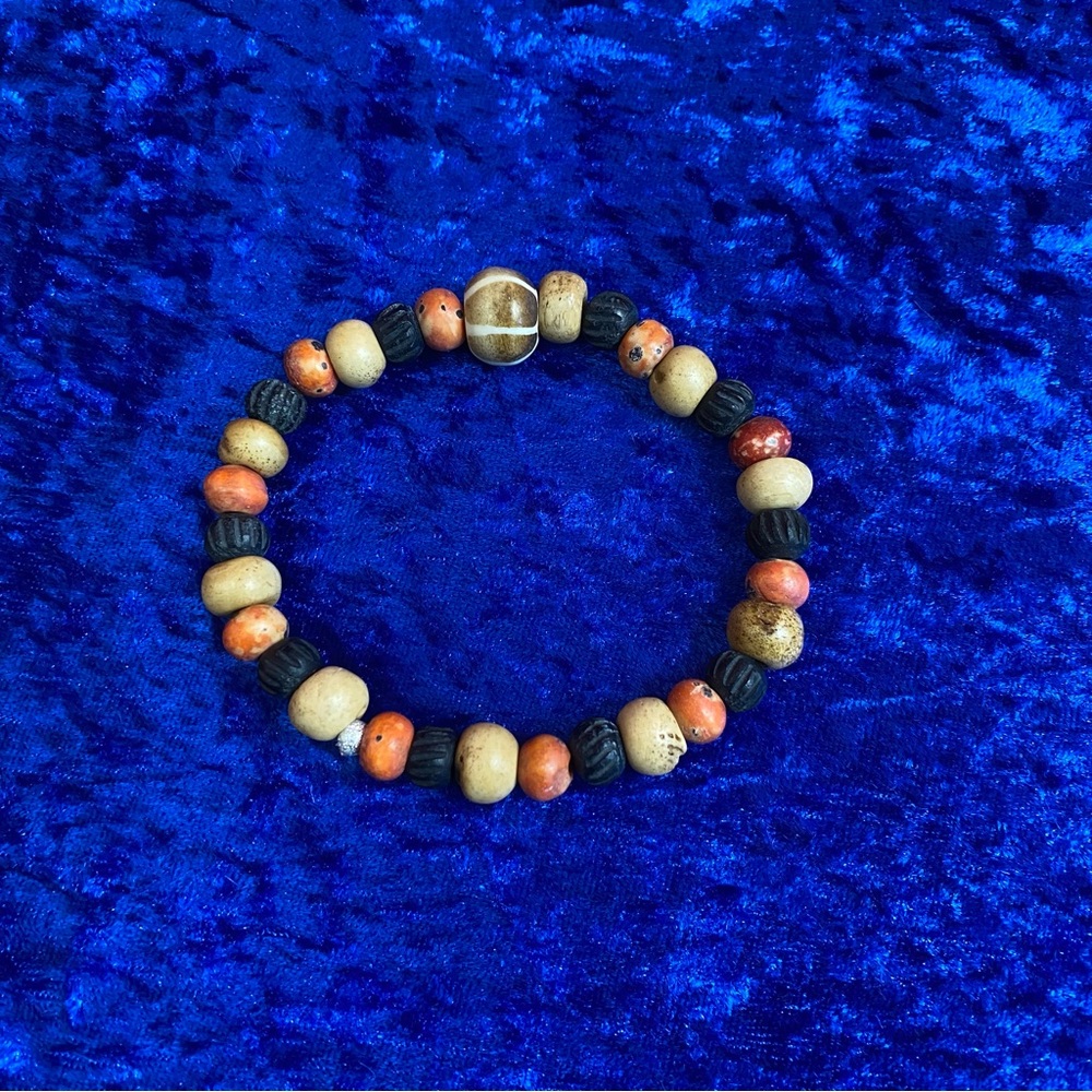 Handmade buffalo bone bracelet costume jewelry unisex